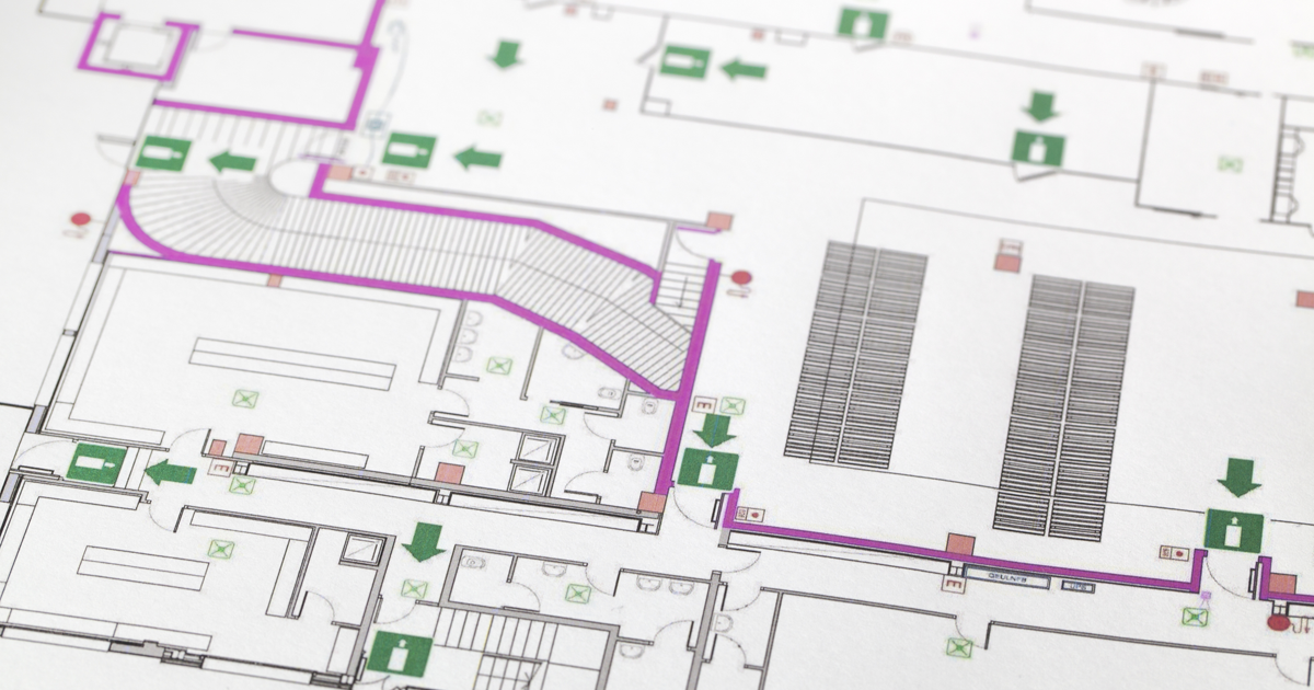 Evacuation Plan Route