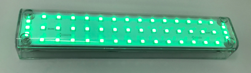 Warning Sign With Multicolor Bar