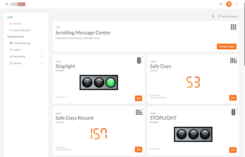 Network Controller Light Mode