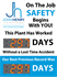 Picture of Accident Free Workplace Sign with Two Large Displays (48Hx36W)