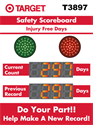 Picture of Stoplight Digital Safety Scoreboard with Two Big Displays (48Hx36W)