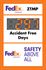 FedEx Ground ZTMP Accident Free Days Safety Above All