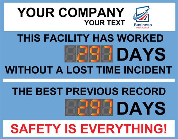 This facility has worked days without a lost time incident.  The best previous record days.  Safety is everything!