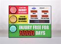 Picture of Scrolling Message Stoplight Sign with One Large and 4 Displays (36Hx48W)