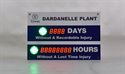 Picture of Sign with 4 and 8 Digit Displays and Multicolor Lights (24Hx36W)