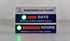 Picture of Sign with 4 and 8 Digit Displays and Multicolor Lights (24Hx36W)