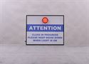 Picture of Single Red Light Sign (22Hx28W)