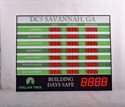 Picture of Sign with 21 Displays and 1 Large Display (48Hx60W)