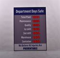 Picture of Sign with Seven Counters (48Hx36W)