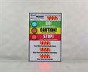 Picture of 4" Stoplights and four 2.3" Numeric Displays (36Hx24W)