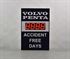 Picture of Accident Free Workplace Sign (36Hx24W)