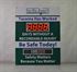 Picture of Scrolling Message Electronic Sign with One Large Counter (48Hx36W)