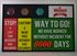 Picture of Stoplight Scoreboard with One Five Inch Display (48Hx72W)