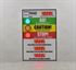 Picture of 4" Stoplights and four 2.3" Numeric Displays (36Hx24W)