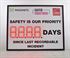 Picture of Jumbo Digit Scoreboard with 12 Inch Counter (48Hx60W)