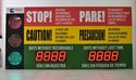 Picture of Sign with Two Large Counter (36Hx72W)