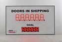Picture of Sign with One Eight Inch Six Digit Counter and One Five Digit 5" Counter (36Hx60W)