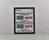 Picture of Sign with two 4" Flex Displays (28Hx22W)