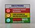 Picture of Stoplight Days Without an Accident Sign with Large Display (36Hx48W)