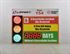 Picture of Stoplight Days Without an Accident Sign with Large Display (36Hx48W)