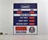 Picture of Sign with Five Counters and One Large Counter (48Hx36W)