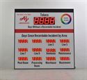 Picture of Sign with 5" Counter and twelve numeric displays (48Hx48W)