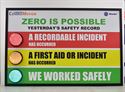Picture of Sign with 8" Stoplights Only (48Hx72W)