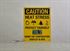 Picture of Heat Stress Sign with 4" Temperature Display (28Hx22W)