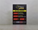 Picture of Sign with Four Displays and Scrolling Message (36Hx24W)