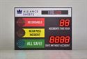 Picture of Sign with 2 Large Numeric Displays and Scrolling Message (36Hx48W)