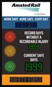Picture of Sign with 8" Stoplights, Flex Matrix and Marquee (60Hx36W)