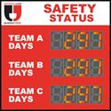 Picture of Sign with Three Large Displays (36Hx36W)